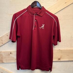 PGA Tour Alabama Crimson Tide Men's Medium Polo Golf Roll Tide